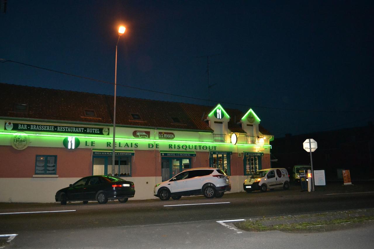 Le Relais De Risquetout Hem-Hardinval ภายนอก รูปภาพ